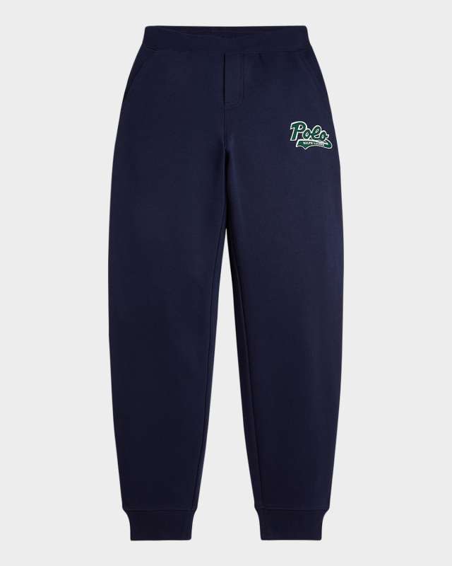 Boy's Seasonal Fleece Logo Sweatpants, Size S-XL